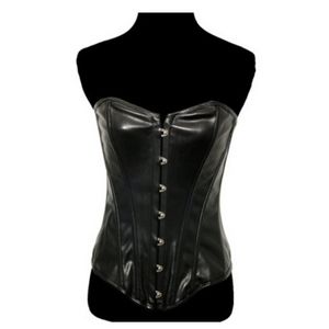 Vegan Leather Corset